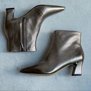 Karl Lagerfeld Paris Metallic Boots